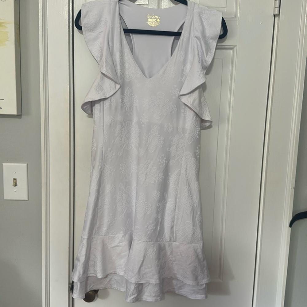 Lilly Pulitzer white tennis dress size large